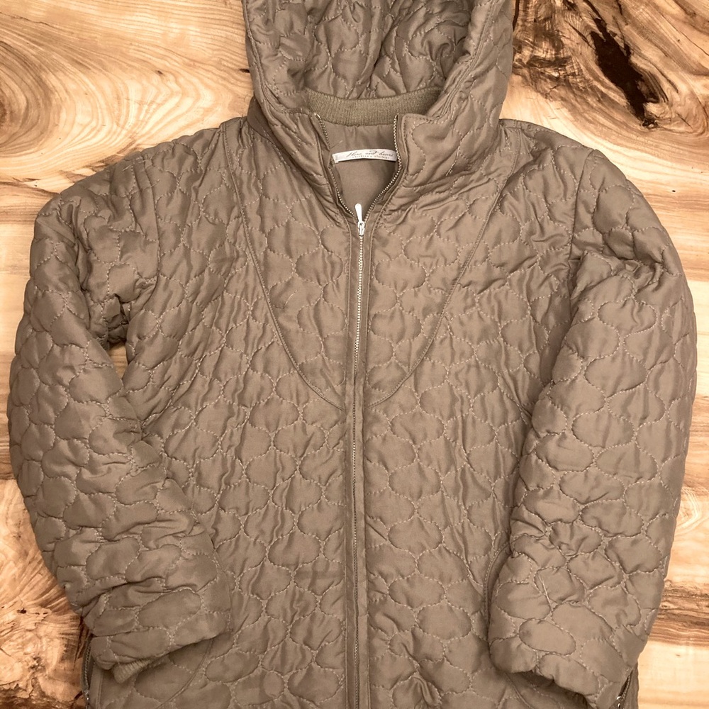 Flora and Henri Quilted Coat